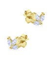 Gorgeous CZ Stone Silver Stud Earring STS-6274